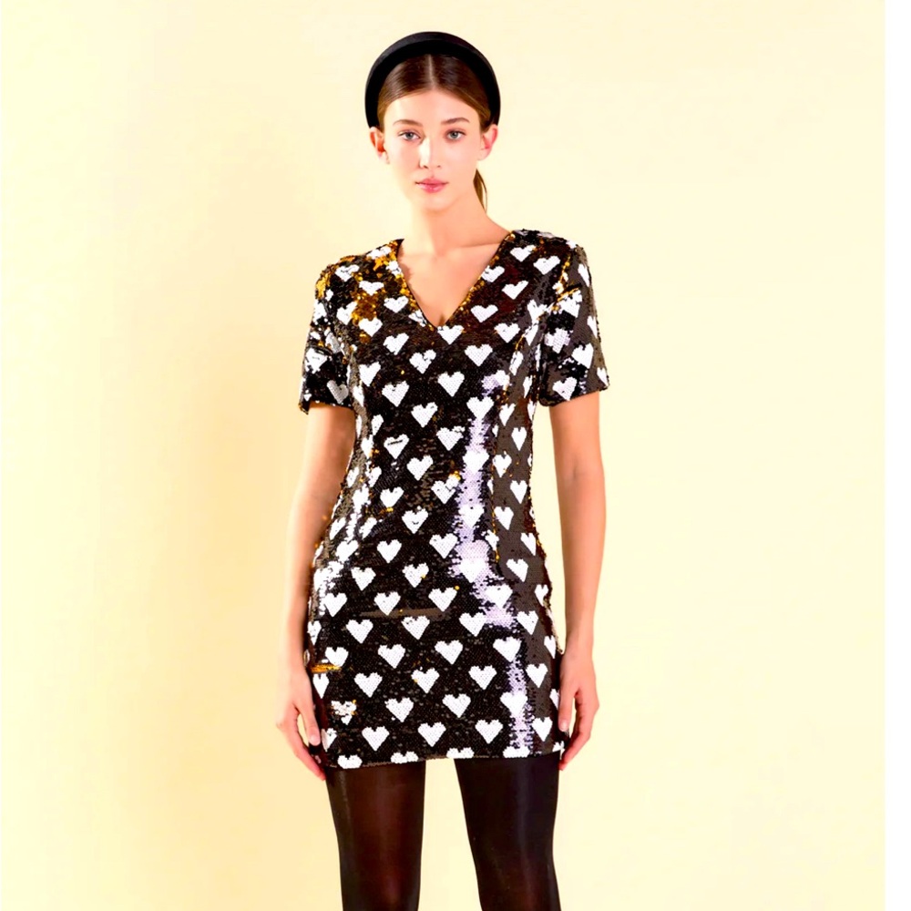 NWT Endless Rose Sequin Mini Dress